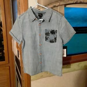 NWT Boys  Denim Shirt
